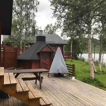 Peace And Quiet, By The Lake, With Boat Gibostad